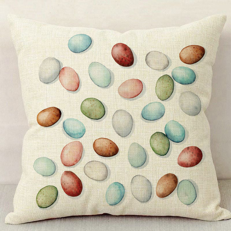 Chicken Eggs Linen Pillowcase Meadowbrook Lane