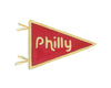Phillies Inspired Philly Pennant Flag Print