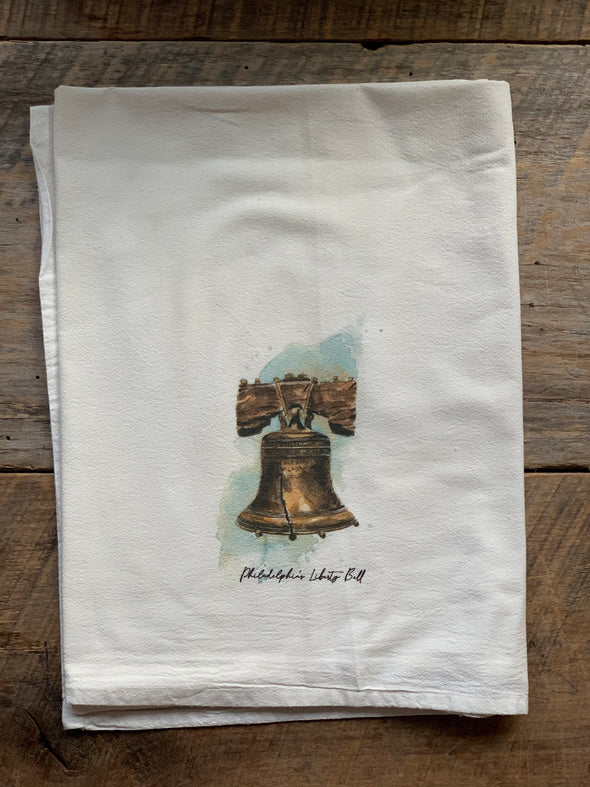 Philly Liberty Bell Flour Sack Towel
