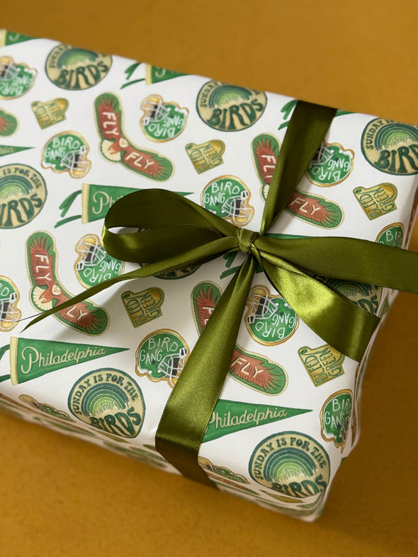 Philly Football  Fan Wrapping Paper Sheets