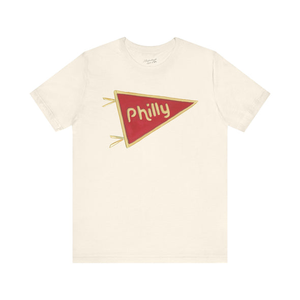 Philly Baseball Pennant Unisex Jersey Short Sleeve Tee