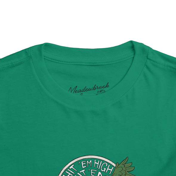 Toddler Hit 'em High Eagle Short Sleeve Tee