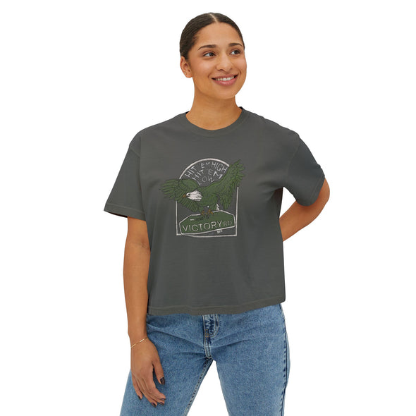 Hit em' High Eagle Women's Boxy Tee