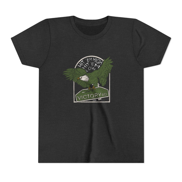 Hit 'em High Eagle Kids Short Sleeve Tee