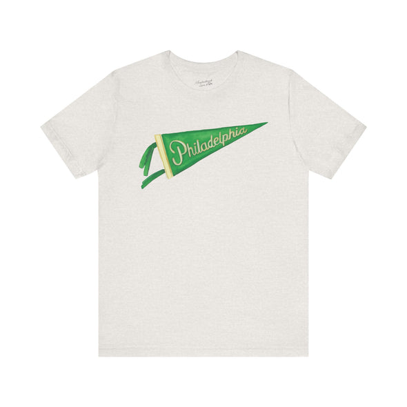 Philly Green Pennant Unisex Jersey Short Sleeve Tee