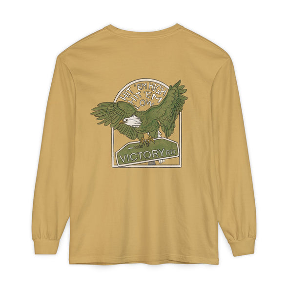 Hit 'em High Eagle Unisex Long Sleeve T-Shirt