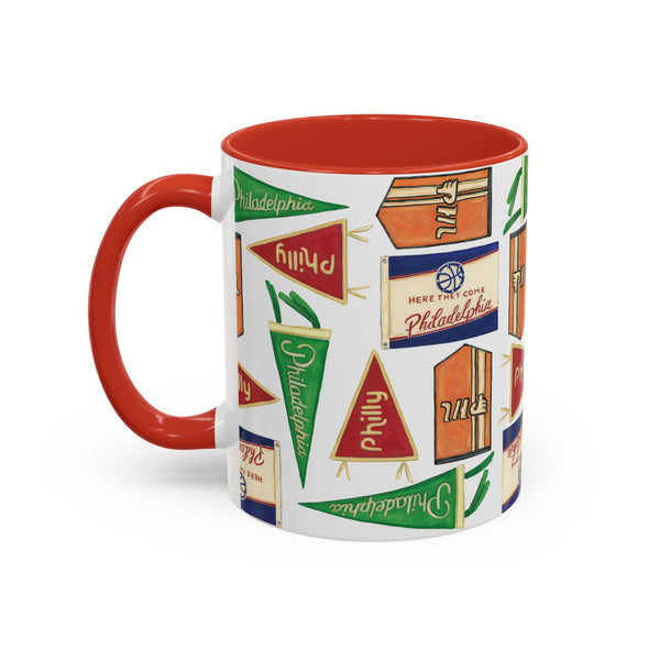 Philly Flags 11oz ceramic mug