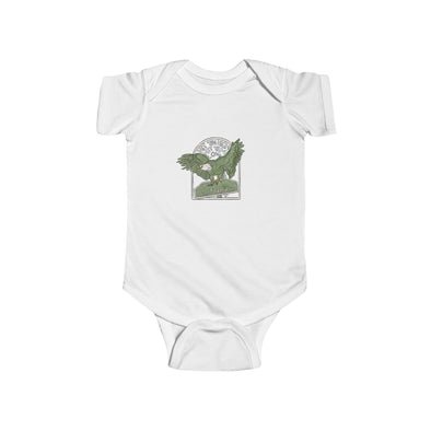 Hit 'em high Eagle Baby Jersey Onesie