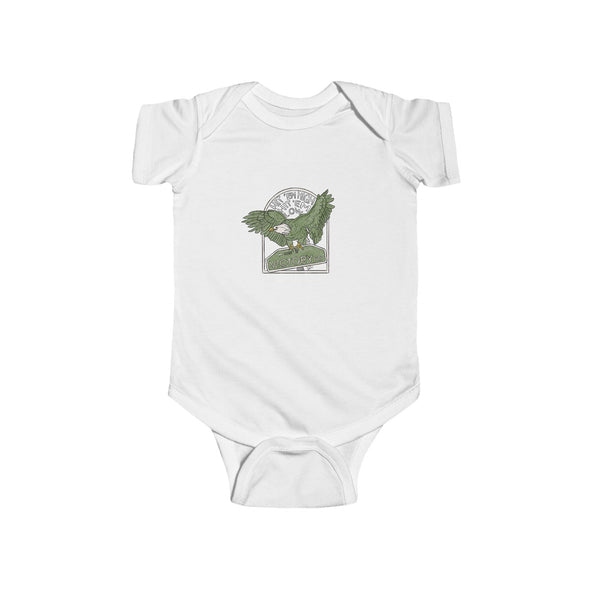 Hit 'em high Eagle Baby Jersey Onesie