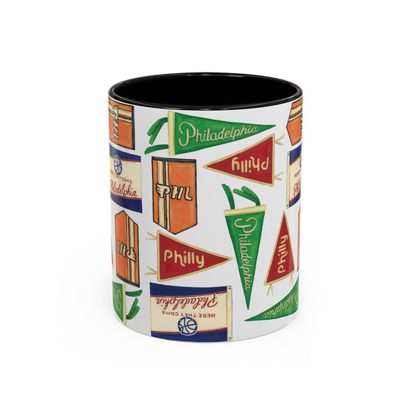 Philly Flags 11oz ceramic mug