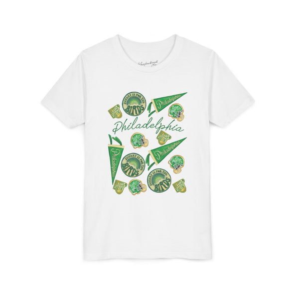 Kids Multi Football Fan Short Sleeve Tee