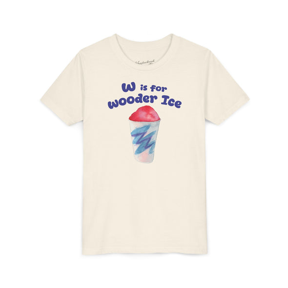 Kids W is for Wooder Ice Short Sleeve Tee