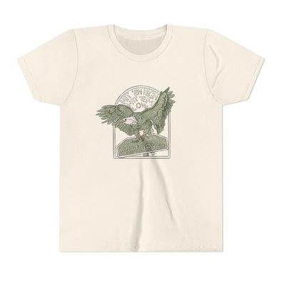 Hit 'em High Eagle Kids Short Sleeve Tee