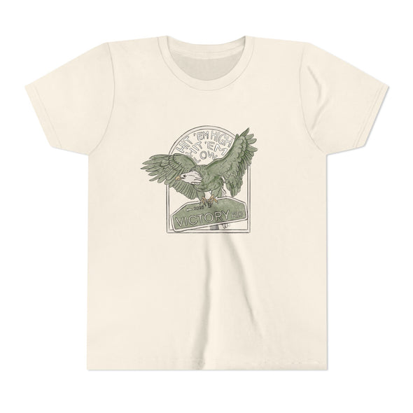 Hit 'em High Eagle Kids Short Sleeve Tee