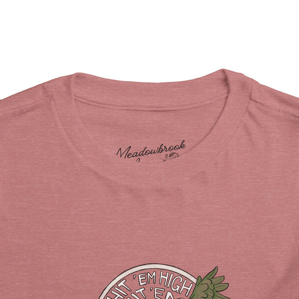 Toddler Hit 'em High Eagle Short Sleeve Tee