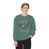 Hit 'em High Eagle Unisex Garment-Dyed Sweatshirt