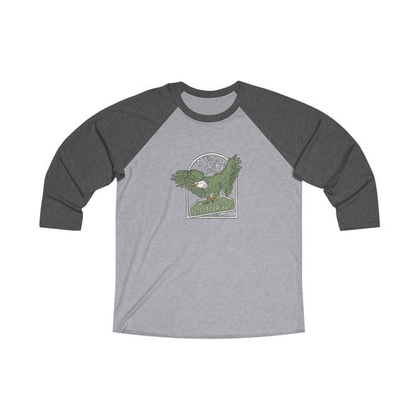 HIt 'em High Eagle Unisex Tri-Blend 3\4 Raglan Tee