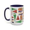 Philly Flags 11oz ceramic mug