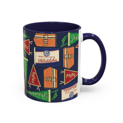 Philly Sport Flags Fan 11oz ceramic mug