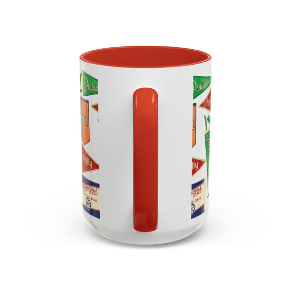 Philly Flags 11oz ceramic mug
