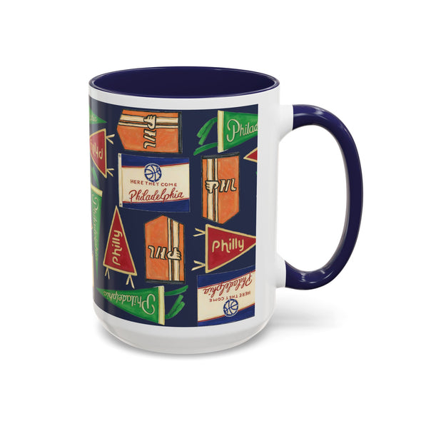 Philly Sport Flags Fan 11oz ceramic mug