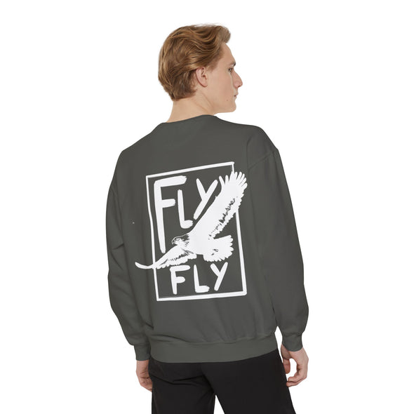 Fly Fly Unisex Garment-Dyed Sweatshirt