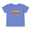 Toddler C is for Cheesesteak Scripted Short Sleeve Tee