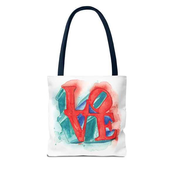 Philadelphia Love Park Tote Bag