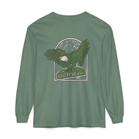 Hit 'em High Eagle Unisex Long Sleeve T-Shirt