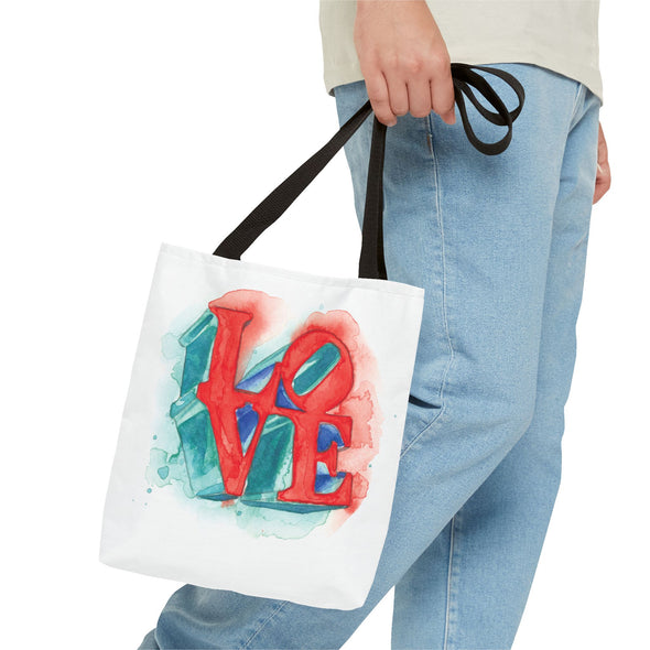 Philadelphia Love Park Tote Bag