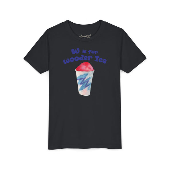 Kids W is for Wooder Ice Short Sleeve Tee