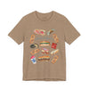 Philly Foods Unisex Jersey Short Sleeve Tee