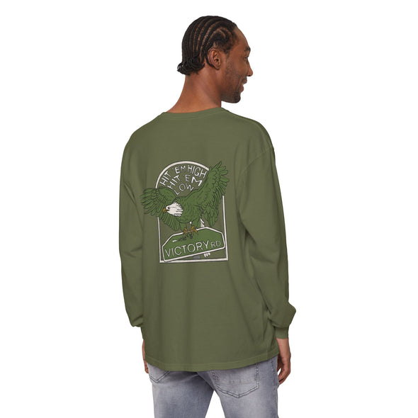 Hit 'em High Eagle Unisex Long Sleeve T-Shirt