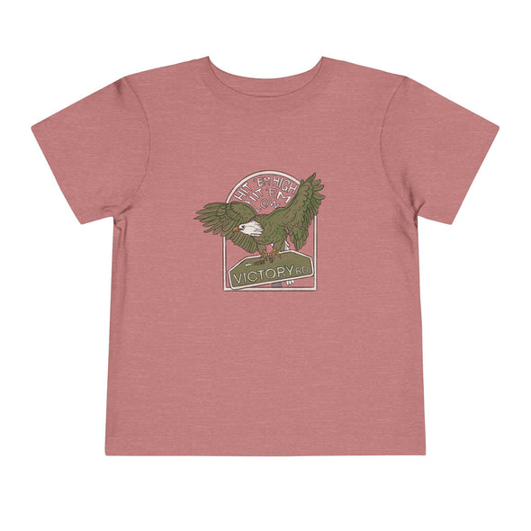 Toddler Hit 'em High Eagle Short Sleeve Tee