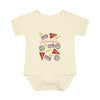 Baby Philadelphia Multi Baseball Fan Baby Rabbit Skins Onesie