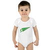 Baby Philadelphia Green Pennant Baby Rabbit Skins Onesie