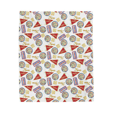 Philly Baseball fan Velveteen Plush Blanket