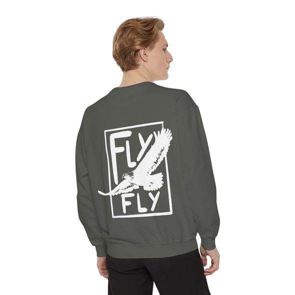 Fly Fly Unisex Garment-Dyed Sweatshirt