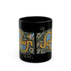 Philly Jawn Mosaic 11oz Black Ceramic Mug