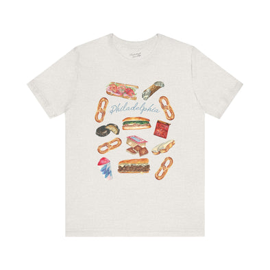 Philly Foods Unisex Jersey Short Sleeve Tee