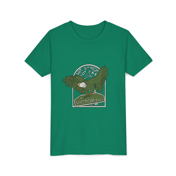 Hit 'em High Eagle Kids Short Sleeve Tee