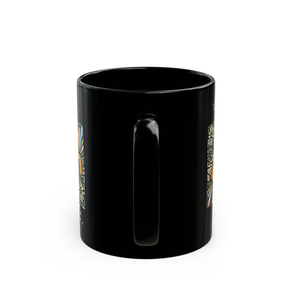Philly Jawn Mosaic 11oz Black Ceramic Mug