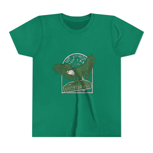 Hit 'em High Eagle Kids Short Sleeve Tee