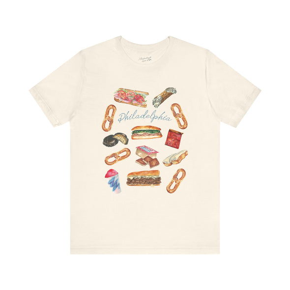 Philly Foods Unisex Jersey Short Sleeve Tee
