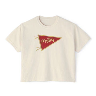 Philly Pennant Flag Women's Boxy Tee
