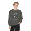 Hit 'em High Eagle Unisex Garment-Dyed Sweatshirt