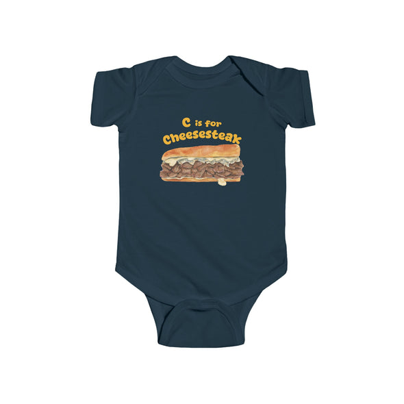 Baby C is for Cheesesteak Onesie