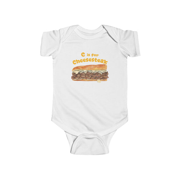 Baby C is for Cheesesteak Onesie