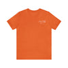 Heather orange / Pink Unisex Jersey Short Sleeve Tee