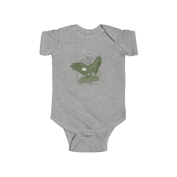 Hit 'em high Eagle Baby Jersey Onesie